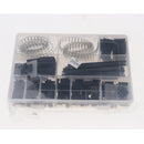 Lot 1450pcs Wire Jumper Cable Pin Header Housing Crimp Male Female Pins Connectors wiht Case
