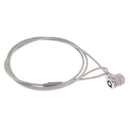 Laptop Key Lock , Universal Anti-theft Wire Retractable Lock ,Portable Safety Lock with Locking Cable for Laptop