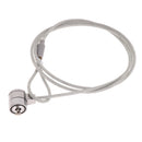 Laptop Key Lock , Universal Anti-theft Wire Retractable Lock ,Portable Safety Lock with Locking Cable for Laptop
