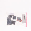 10x Aluminum Heatsink Cooling Module Heat sink Radiator for IC/LED Silver