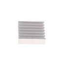 10x Aluminum Heatsink Cooling Module Heat sink Radiator for IC/LED Silver