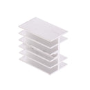 10Pcs Aluminum Heat Sink Heatsink for Power Transistor Silver Tone 25x24x16