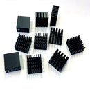 10Pcs Aluminum Radiator Heat Sink Heatsink 20*20*10mm IC /LED heat sinks