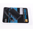 USB 3.0 HUB 4-Port USB Hub 5Gbps Splitter For Macbook Laptop PC Computer HDD Black