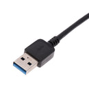USB 3.0 HUB 4-Port USB Hub 5Gbps Splitter For Macbook Laptop PC Computer HDD Black