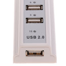 USB Power Adapter Hub with USB 2.0 Outlet with 10 Port USB Charger Power