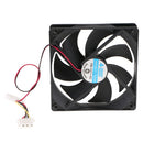 4x120mm Case Fan Long Life Computer Case Fan Ultra Quiet Computer Cooling Fan