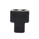 RJ45 Network Splitter Adapter - 1 RJ45 Female to 2 RJ45 Female Network Splitter Adapter, LAN Connector, Suitable for Super Category 5 Ethernet , Category 6 Ethernet