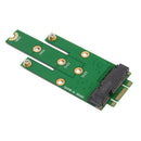 New mSATA Mini PCI-E 3.0 SSD to NGFF M.2 B Key SATA Interface Adapter Card