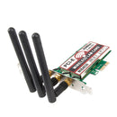 PCI-e 450Mbps Wi-Fi Adapter Network Card 2.4/5G With 3 Antenna for Desktops