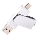 USB3.0/Type-c Swivel USB Stick Flash Pen Drive Memory Stick plug&play 32G