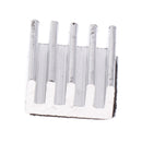 50Pcs 8.8x8.8x5mm Aluminum Mini LED/Power IC Heat Sink Cooling Fin Silver