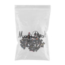 50pcs 5 Colors Rotary Taper Control Plastic Potentiometer Knob Cover Cap