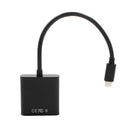 USB C USB 3.1 Type-C to HDMI 1080P Adapter Cable for Macbook, Chrombook Black