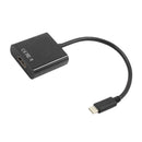 USB C USB 3.1 Type-C to HDMI 1080P Adapter Cable for Macbook, Chrombook Black