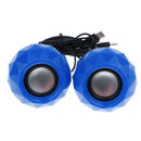 Surround Computer Speakers USB 3.5mm Wired for Speaker for PC/Smartphones Purple