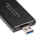 mSATA Enclosure to USB3.0 Support 5cm mSATA 3 SSD External Adapter Case Box
