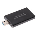 mSATA Enclosure to USB3.0 Support 5cm mSATA 3 SSD External Adapter Case Box