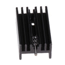 10 Pcs Small Aluminium Heatsink for TO-220 Mosfet Transistors, 15x11x25mm(W*H*L) Heat Sinks