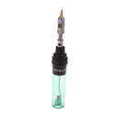 3-in-1 Cordless Gas Solder Iron Welding Pen Burner Butane Blow Torch Green