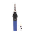 3-in-1 Cordless Gas Solder Iron Welding Pen Burner Butane Blow Torch Blue