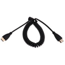 1Pcs/Lot HDMI A Male to HDMI A Male Spiral Coiled Cable Cord 1080p for SLR Camera
