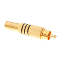 10 pack Metel RCA Phono Male Plug Solder Soldering Connector Adapter Terminal AV
