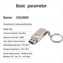 Zinc Alloy Hi-speed USB2.0 Waterproof Shockproof Flash Drives U Disk 64M