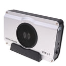 USB3.0 Enclosure USB 3.0 to 3.5'' SATA Desktop Hard Drive Case& built-in 8CM cooling fan