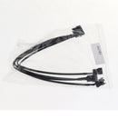 Practical 1To4 Way Splitter Sleeved 4-Pin PWM Connector Fan Extension Cable - 1 pack