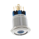 Metal LED 22mm 1NO 1NC Start Horn Button Push Button Switch 12V Pack of 1