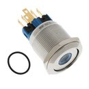 Metal LED 22mm 1NO 1NC Start Horn Button Push Button Switch 24V Pack of 1