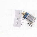 Metal LED 22mm 1NO 1NC Start Horn Button Push Button Switch 220V Pack of 1