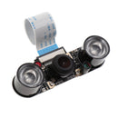 Camera Night Vision Adjustable-Focus Module 5MP HD Video Lens for Raspberry