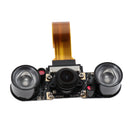 Camera Night Vision Adjustable-Focus Module 5MP HD Video Lens for Raspberry