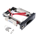 Optical Drive Bay Trayless Mobile Rack Enclosure for 3.5inch SATA Hard Drive