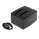 USB 3.0 to Dual Bay SATA III Hard Drive Dock Stand 3.5 Inch / 2.5 Inch HDD Docking Station
