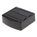 USB 3.0 to Dual Bay SATA Hard Drive Dock Stand 3.5'' 2.5'' HDD Docking Station