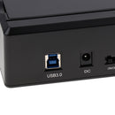 USB 3.0 to Dual Bay SATA Hard Drive Dock Stand 3.5'' 2.5'' HDD Docking Station