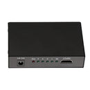 4K 1080P 3D Mini 4 Port HDMI Splitter Switcher 1 in 4 out Distributor Splitter Black