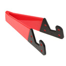 New Universal Phone Stand holder Foldable mobile Table Stand for Phone Red