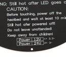 Aluminium Heated PCB Bed 12V 24V Heatbed Plat 220*220*3mm for 3D Printer
