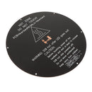 Aluminium Heated PCB Bed 12V 24V Heatbed Plat 220*220*3mm for 3D Printer