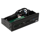 5.25'' USB3.0 Power Desktops Case Front Driver Panel Internal Card Reader