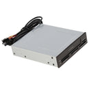 Floppy Disk Card Reader Built-in Floppy Drive for Computer Case with 2.5" SATA HDD/SSD