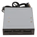 Floppy Disk Card Reader Built-in Floppy Drive for Computer Case with 2.5" SATA HDD/SSD