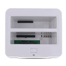 USB 3.0 to SATA HDD SSD 2.5''/3.5'' Dual Bay External Hard Drive Docking HUB Reader for Desktop ?No Power Cord?