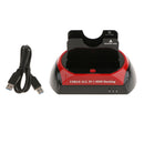 HDD Docking Dual Hard Drive All In 1 2.5"/3.5" SATA USB 3.0 Dock Station New