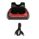 HDD Docking Dual Hard Drive All In 1 2.5"/3.5" SATA USB 3.0 Dock Station New
