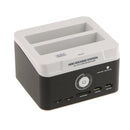 HDD Docking Station 2.5" / 3.5'' SATA Dual USB 3.0 Clone Hard Drive Card Reader